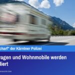 Wohnwagen und Wohnmobile werden kontrolliert