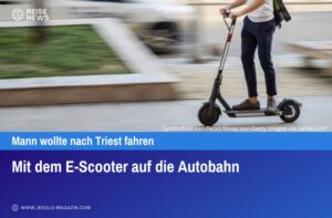 Mit dem E-Scooter auf die Autobahn