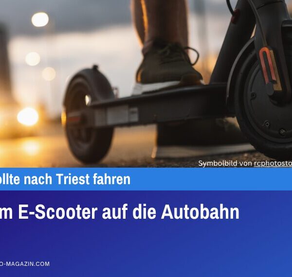 Mit dem E-Scooter auf die Autobahn