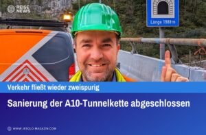 Sanierung der A10-Tunnelkette abgeschlossen