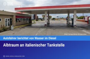 Albtraum an italienischer Tankstelle
