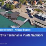 Baustart für Terminal in Punta Sabbioni