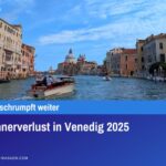 Einwohnerverlust in Venedig 2025