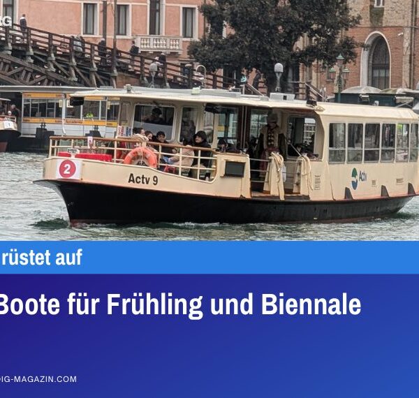 Mehr Boote für Frühling und Biennale