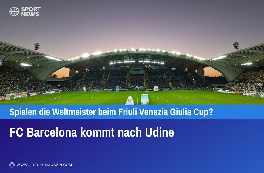 FC Barcelona kommt nach Udine