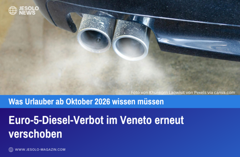 Euro-5-Diesel-Verbot im Veneto erneut verschoben
